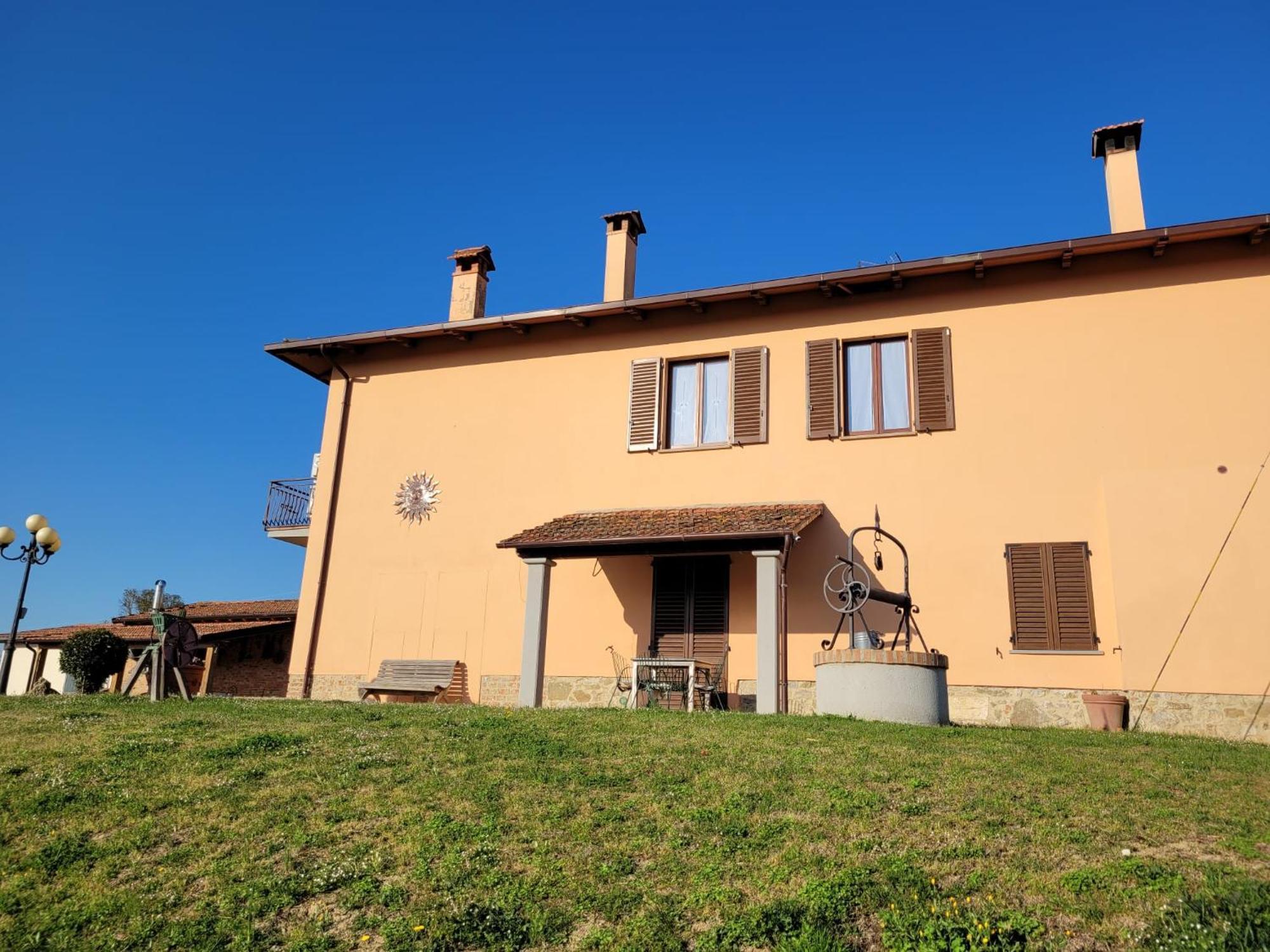 Il Casale Di Lucullo Lucignano Exterior foto